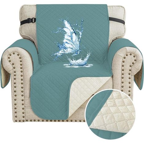 Housse de fauteuil imperméable 1 place antidérapante pour animaux (1/5)