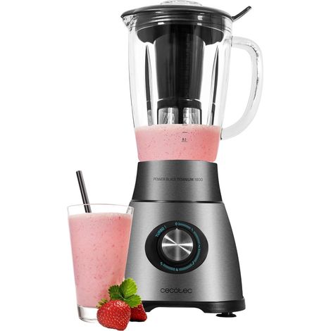 Blender électrique 1,8 L 2500 W – Noir