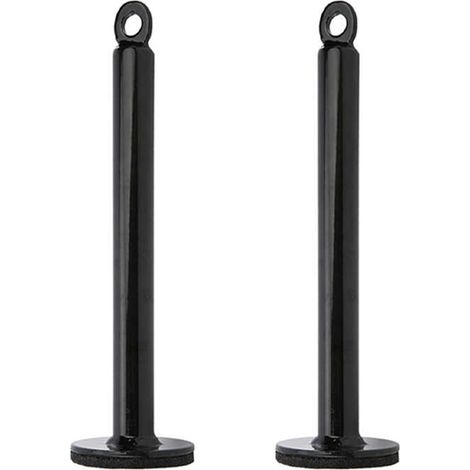 2X Gymnase Poids Pin Loading Rack Fitness Poulie Câble SystèMe Fixation HaltèRe HaltèRe Rack Support pour Poids Lift-A