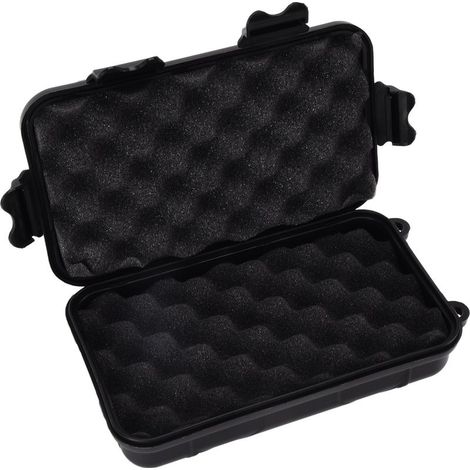 Kompakte, stoßfeste und wasserdichte Aufbewahrungsbox aus Kunststoff für Outdoor-Aktivitäten wie Camping, Survival und Naturschutz, 210 x 121,8 x 62,8 mm (1/5)