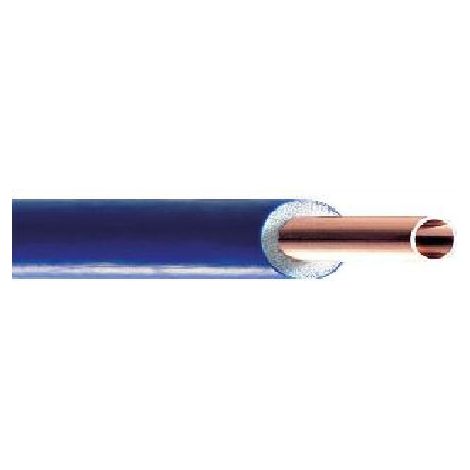 Tubo di rame ricotto CUPEX ISOCALOR ø18x1 a norme EN1057 CE collaudato a tenuta per uso idrotermosanitario con rivestimento in schiuma di polietilene reticolato (prezzo a metro - minimo acquistabile 5