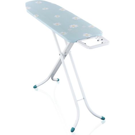 Leifheit Bügeltisch Classic M Compact, Bügelbrett mit 120 x 38 cm Bügelfläche, höhenverstellbar bis 96 cm, Feste Bügeleisenablage, stabiles Untergestell (1/2)