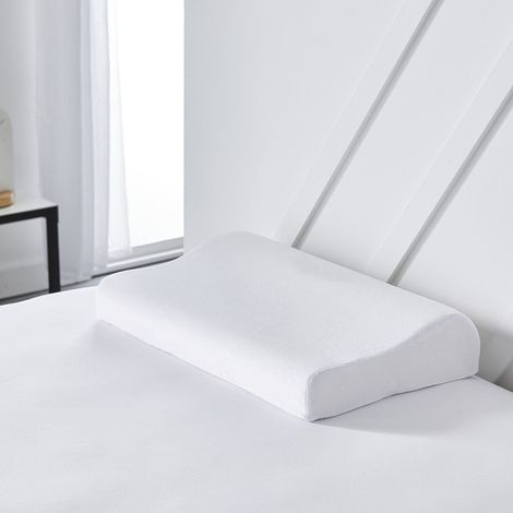 Oreiller à mémoire de forme "Essential" - Blanc - l 30 x L 50 cm - Livraison gratuite (1/3)