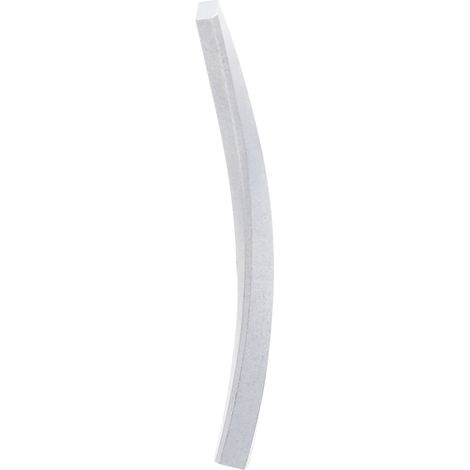 Barre spiralée en acier tungstène 3653, forme droite usinée en spirale, dimensions 61x2,9x4,5 mm, tige métallique robuste pour usage intensif (1/5)