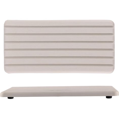 2 dessous de verre absorbants en terre de diatomées, plateau absorbant en pierre de 21 x 10 cm pour éviers (1/4)