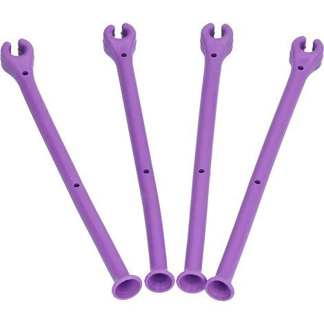 Suppots de Vee à Vin en Silicone, Flexible économiseu Pied Lave-Vaisselle pou Nettoye sans Dange Polissage Cuisine Gadget Convient Nombeux Types Poupe Accessoie Univesel 4Pièces (1/2)