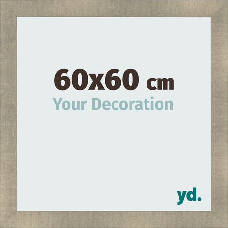 yd. - Cadre photo 60x60 - Or Antique - MDF - Pisa (1/5)