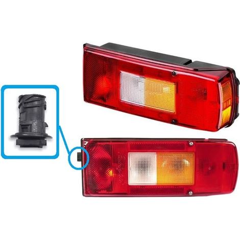 Fuego stop trasero derecho Volvo FM FH FM 9/ 12/ 16, FMX, NH, 20425720, 20425729 20507624, con conector 2001-2012