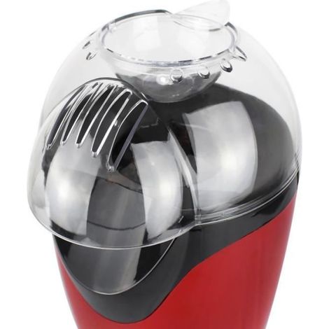 Appareil À Popcorn - Machine À Popcorn Électrique - 1200 W - 30,5 X 17 X 16,3 Cm - Rouge - 1 Pièce (1/4)