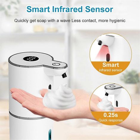 Automatischer Seifenspender mit Sensor, Handseife, Büroseife, intelligenter Seifenspender. – AquaForge (1/5)