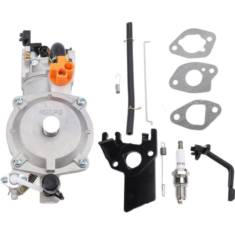 Kit de Conversion double carburant en carburateur à gaz de remplacement pour générateur GX200 170F 210CC 212CC