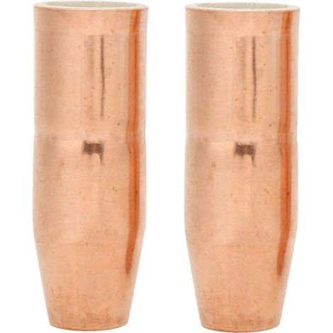 Lot 2 diffuseurs gaz 1/2" – accessoires pistolet MIG – Miller M25/M40 – consommables (1/4)