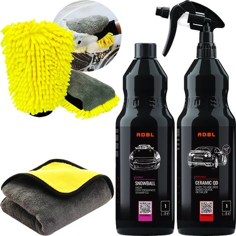 Champú para coches Adbl + limpiador rápido con brillo de cuarzo y protección de la pintura. (1/5)