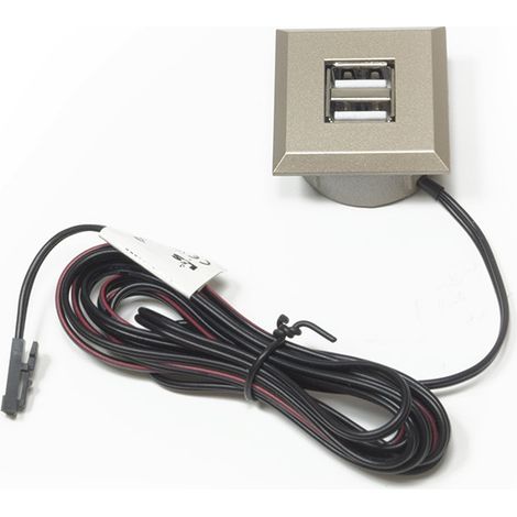 L&S USB Doppelsteckdose 12 V 5 V 1x2,1 A ≥ 10,5 W - 2000462 (1/4)