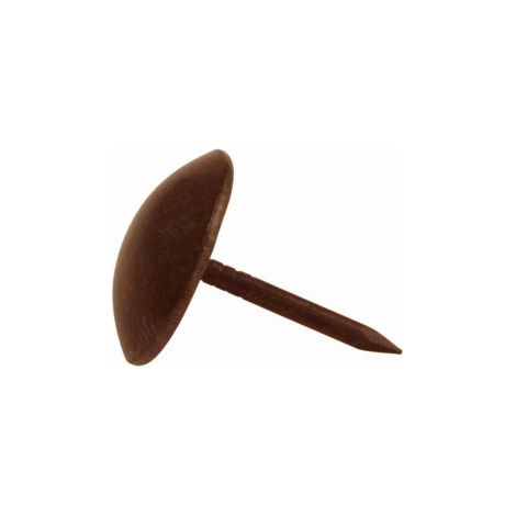 Tachuela plate en fer bronze 10 mm