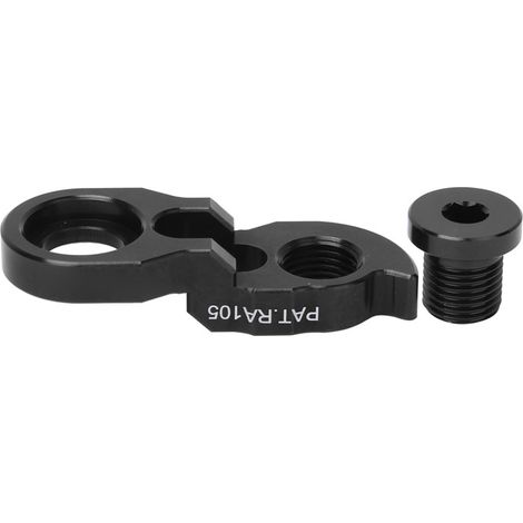 Dérailleur arrière extension support crochet cadre vélo noir pour 34T-52T (1/5)