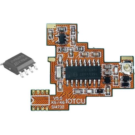 Module SI4732 V5.0 FPC + puce d'extension 2M pour réception ondes courtes HF bande complète/bande latérale unique K5 K6 (1/5)