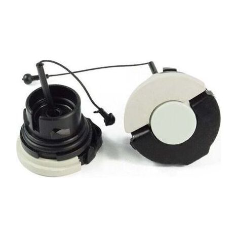 Bouchon d'essence et Bouchon d'huile pour STIHL tronçonneuse (2 pièce) (1/5)