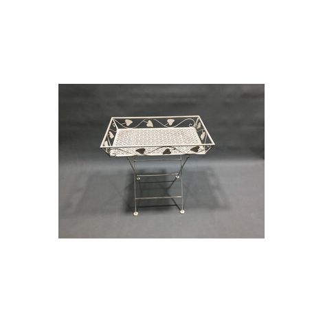 C TAVOLO 63X40X60CM BIANCO ANTICO EPOQUE