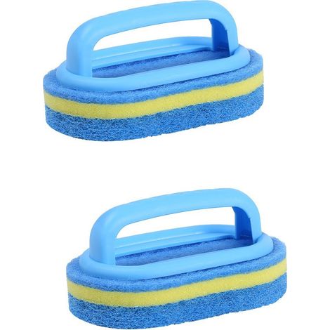 (2-teilige Toilettenbürste für Badezimmer, Küche, Badezimmer und Toiletten – Multifunktionen – Haupt-Nahtwäsche mit einigen ergonomischen Eigenschaften (1/5)
