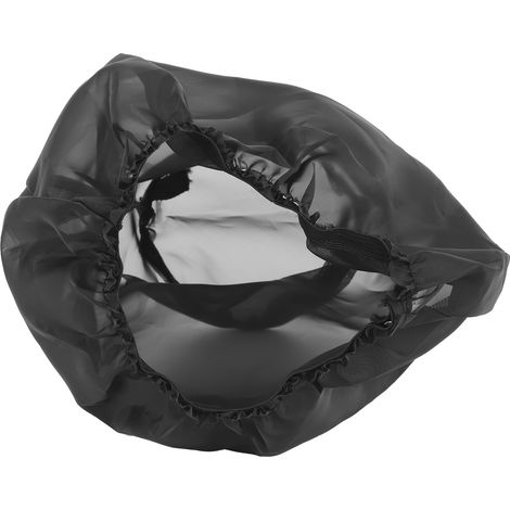 Cubierta universal para filtro de aire de motocicleta, impermeable y a prueba de polvo (225 x 90 mm, negra) (1/5)