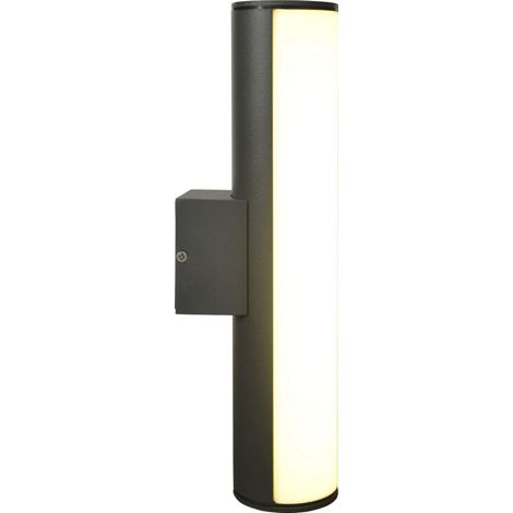 Naeve FLAIR Applique murale d'extérieur moderne à LED grise IP54 (1/5)