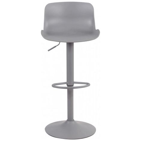 SGABELLO INNSBRUCK IN COLORE GRIGIO CON ALTEZZA REGOLABILE (1/4)