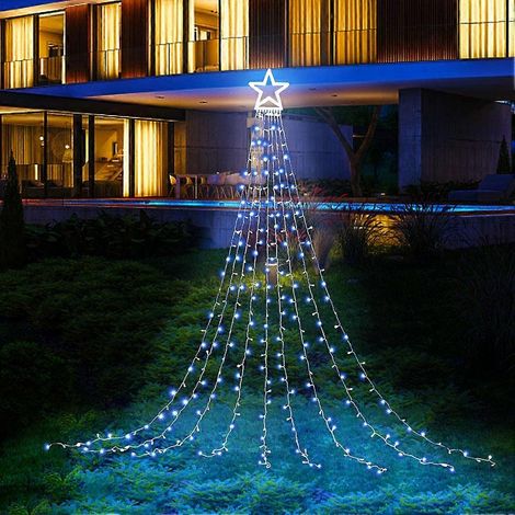 Christmas Decorations Star Lights String Lights, LED Christmas Lights Fairy Twinkle Lights for Outdoor Holiday (1/3)