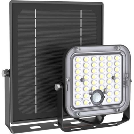 Xanlite - Projecteur mural LED solaire , détecteur de mouvement, IP65, 1400 Lumens, Blanc chaud - PRS10WM-CEE
