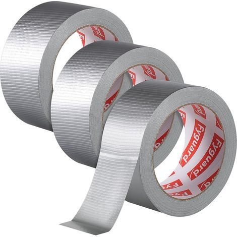 Silver Shielded Tape, 3 Rolls, 48 mm x 18 m (1/5)