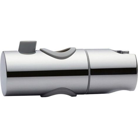 Support de pommeau de douche à hauteur réglable pour barre coulissante support de tête de rail support de pommeau de douche à main support de pulvérisateur rotatif à 360 degrés chrome poli (1/5)