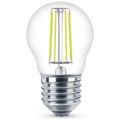 LAMPADINA LED SFERA E27 4W CON LUCE VERDE