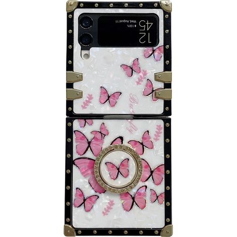 Étui papillons colorés pour Samsung Galaxy Flip Z4/Z3 (1/5)