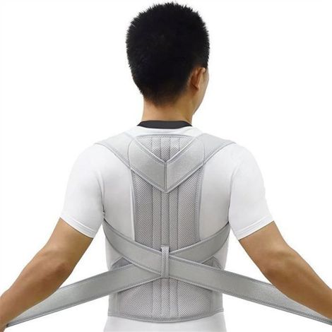 Correction du Dos Respirante amliore la Posture et prvoit Un correcteur de Douleur suprieure XS/XASmallGris Multicolor (1/5)