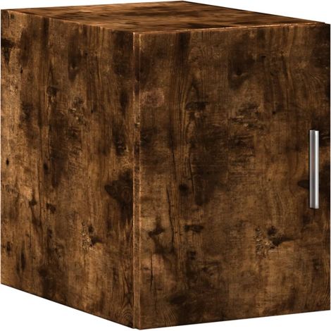 Maison Exclusive - Mobile a Parete Rovere Fumo 30x42,5x40 cm in Legno Multistrato