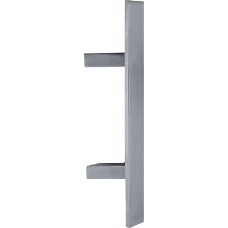 Poignée de tirage d-line rectangulaire 2 supports inclinés - Entraxe (mm) : 400 - Longueur (mm) : 600 - Finition : Inox - - KINTECH