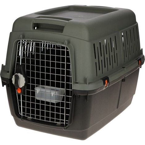 Transportbox Eco – Grau / Grün – 70 × 50 × 51,5 cm (1/3)