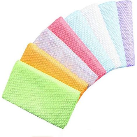 Torchon Ensemble de 8 torchons en coton, ultra doux et absorbant pour cuisine, restaurant et bar-Fei Yu (1/5)