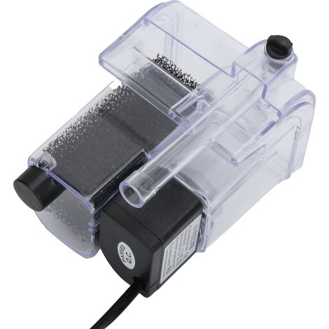 Filtre suspendu mince 220 V, norme européenne, pour aquariums - Pompe de filtration en cascade (1/5)