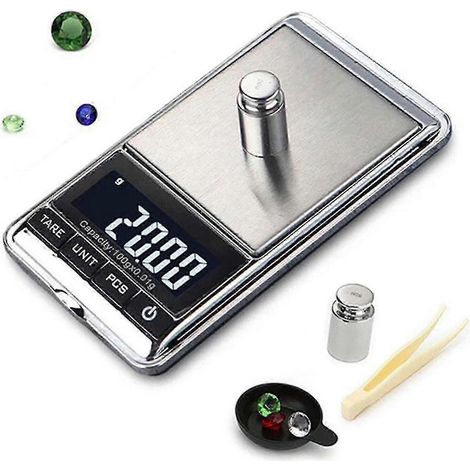Kit de test des métaux précieux avec outil diamant et balance de précision pour l'analyse de l'or et de l'argent (1/4)