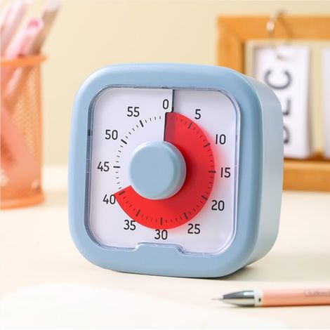 60-Minuten-Visualtimer – Klassenzimmerschule für Kinder – Stiller Visualtimer (1/5)