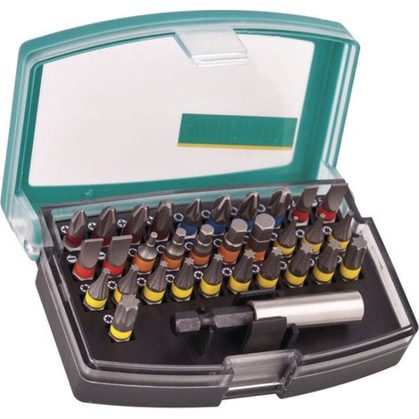 Craft Wolf2975000 set di punte per avvitare grigio 32 pezzi (1/3)