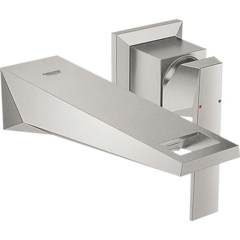 Mitigeur lavabo 2 trous Allure Brilliant 19781 FMS 161mm acier (1/3)