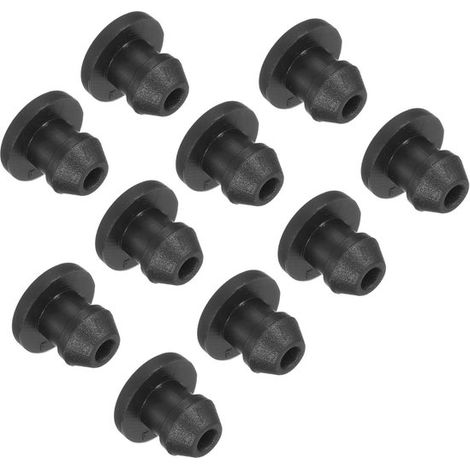 Tappi in silicone per sigillatura impermeabile, tappi in gomma, tappi ciechi, diametro 4,5 mm, confezione da 50, per progetti fai da te e imballaggi. (1/5)