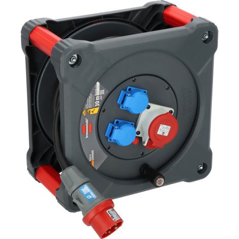 Avvolgicavo Brennenstuhl professionalLINE CEE KD 3200 C1 IP44 30m H07RN-F 5G2.5 - 9222300110 (1/4)