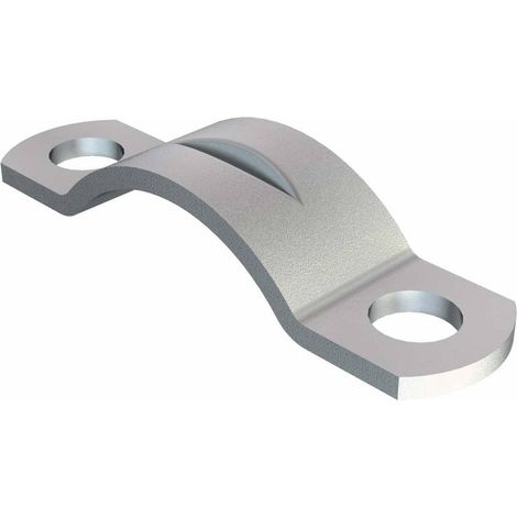 OBO Bettermann Collier serre-câble 8mm acier galvanisé, 1437011 (1/2)