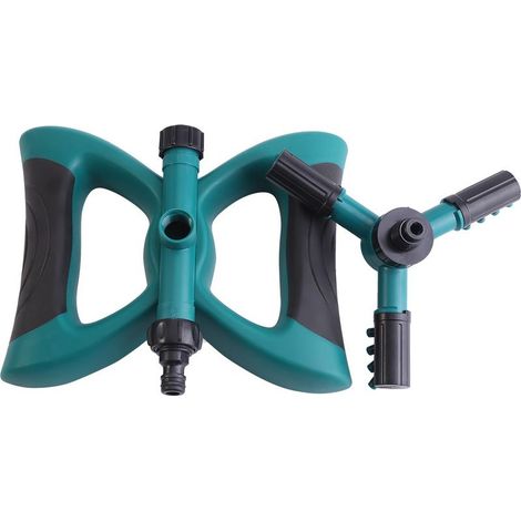 1 Arroseur rotatif à 3 bras, Plastique technique, Couverture uniforme, Jardin pelouse terrasse (1/5)
