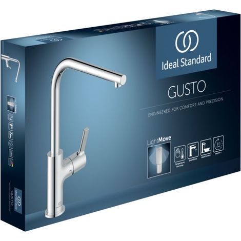 Ideal Standard Gusto Küchenarmatur BD418AA chrom, mit Rohrauslauf (1/5)