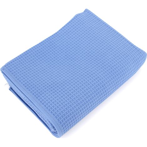 Serviette de toilette nid d'abeille PURE WAFFLE 300 g/m² (1/5)
