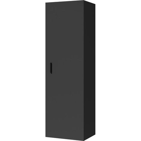 Armadio sospeso CORK colore grigio antracite - 40 x 135 x 38 cm